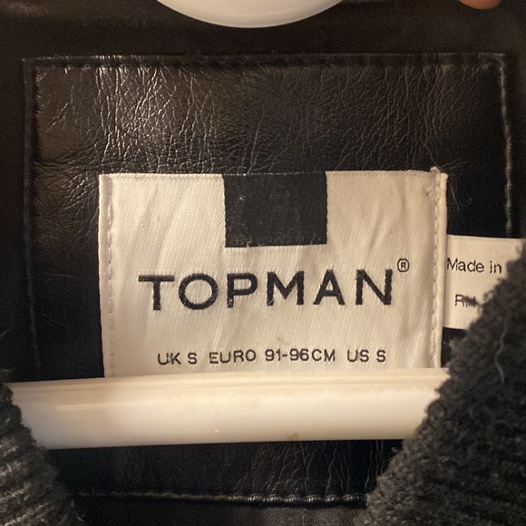 Black Topman Jacket - Picture 2 of 3